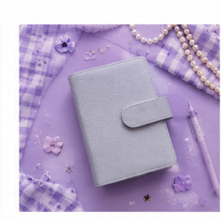 Lavender Pebble A6 Binder
